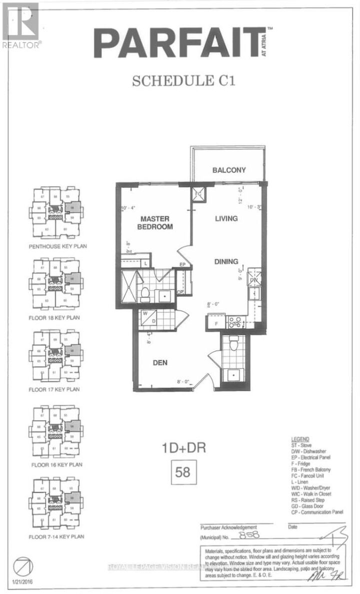 Property Photo:  60 Ann O'Reilly Road 858  ON M2J 0C8 
