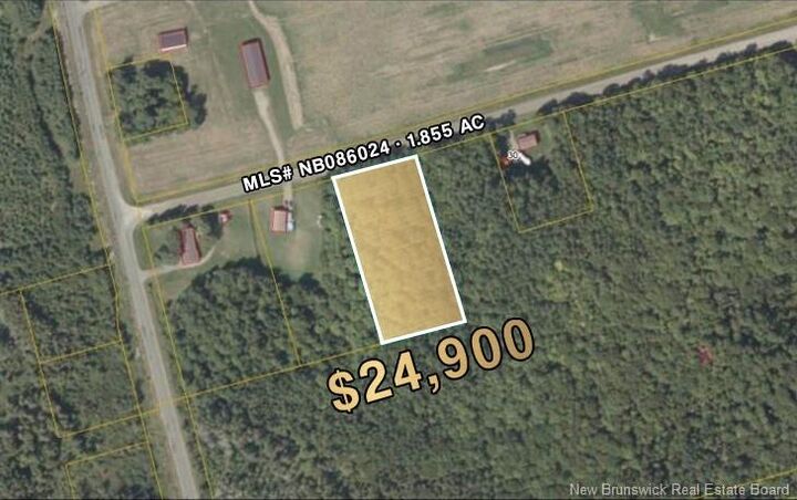 Property Photo: Lot McKeaghan Road NB E7K 1H1