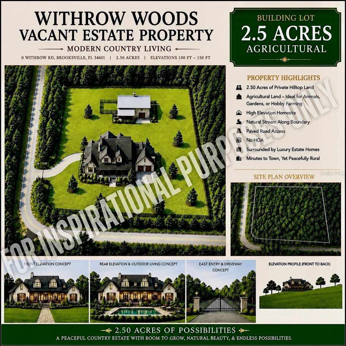 Property Photo:  26000 Withrow Road  FL 34601 