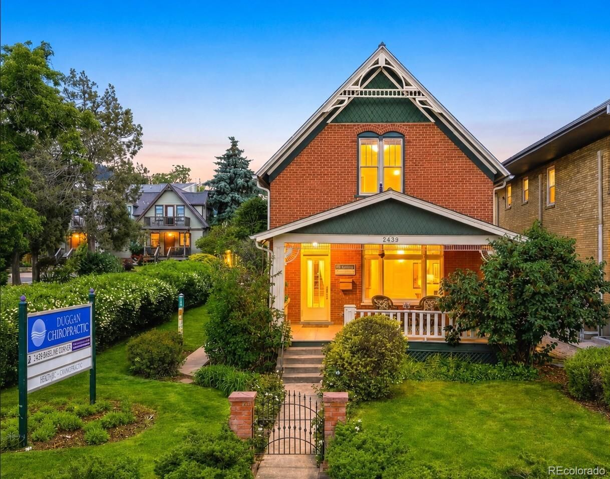 Property Photo: 2439 Broadway Street CO 80304