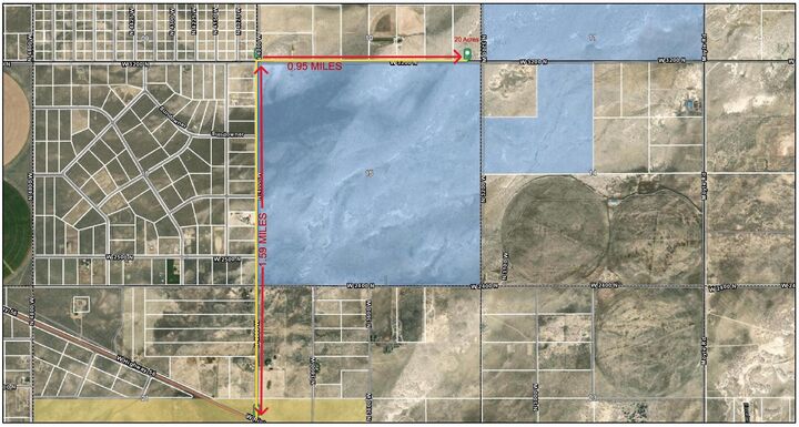 Property Photo:  20 Acres Sec10 T35s R17w E1/2se1/4se1/4  UT 84714 
