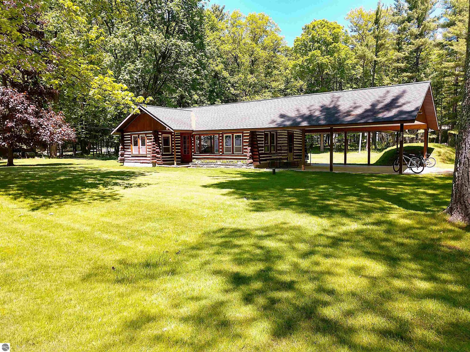 Property Photo:  8646 Deadstream Road  MI 49640 