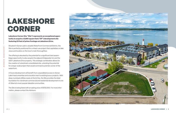 Property Photo: 5203 Lakeshore Drive AB T4S 1E8