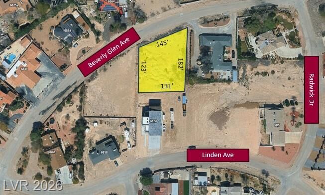 Property Photo: 6875 Beverly Glen Avenue NV 89110