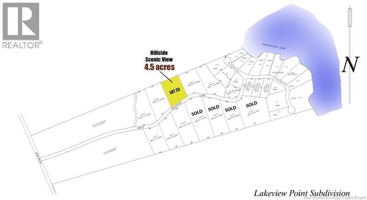 Property Photo:  Lot 23 Misty Mountain Lane  NB E5C 0E5 