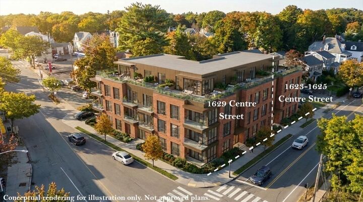 Property Photo: 1629 Centre St MA 02461