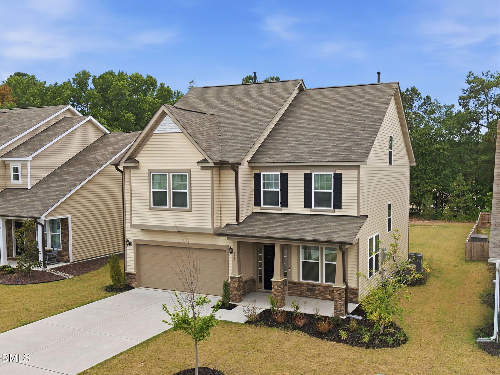 Property Photo:  835 Golden Plum Lane  NC 27597 