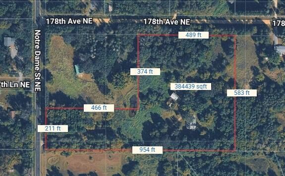 Property Photo:  17701 Notre Dame Street NE  MN 55025 