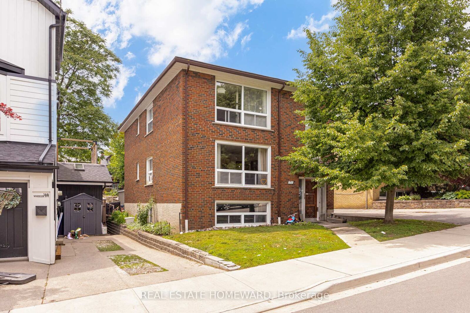Property Photo: 170 Wheeler Avenue ON M4L 3V4