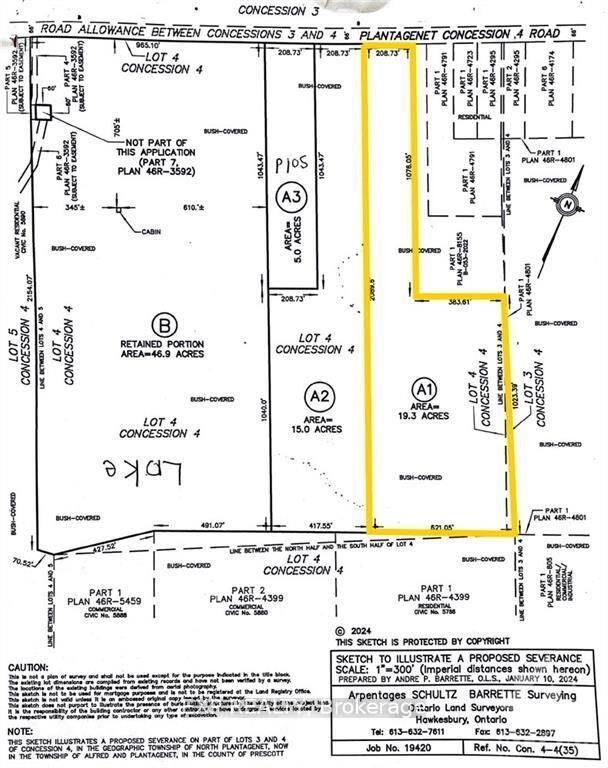 Property Photo:  00 A1 Concession Road 4 Road  ON K0B 1L0 