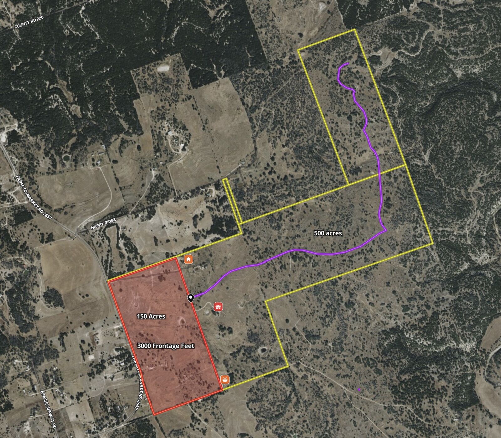 Property Photo: 6787 Fm 2657 Highway TX 78608