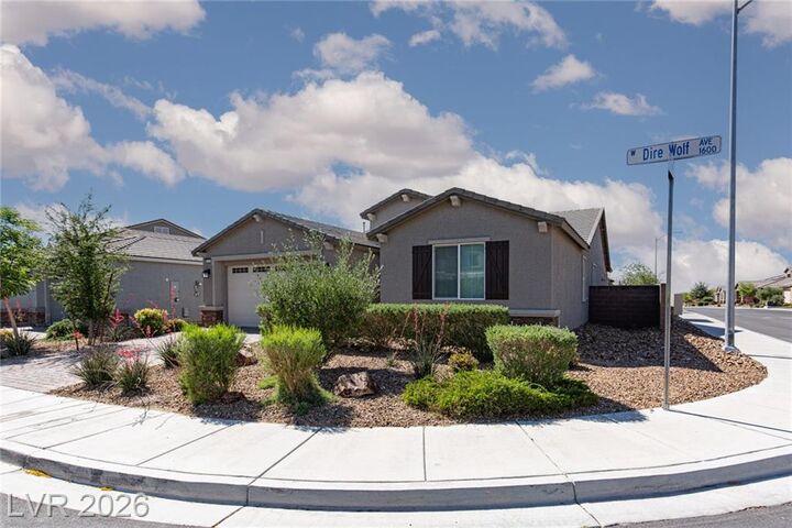 Property Photo:  1639 Dire Wolf Street  NV 89084 
