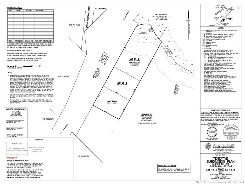 Property Photo:  Lot Route 8  NB E6A 1P9 