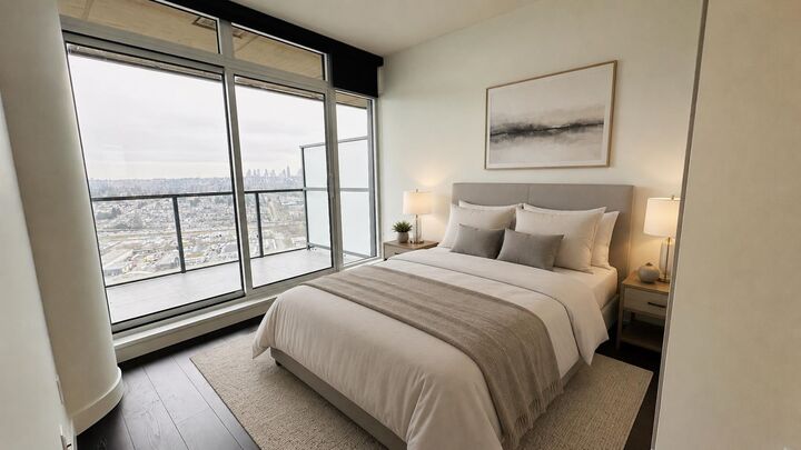 Property Photo:  4890 Lougheed Highway 28xx  BC V5C 0N2 