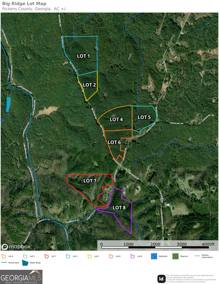 Property Photo: 27 Acres Damascus Road GA 30734