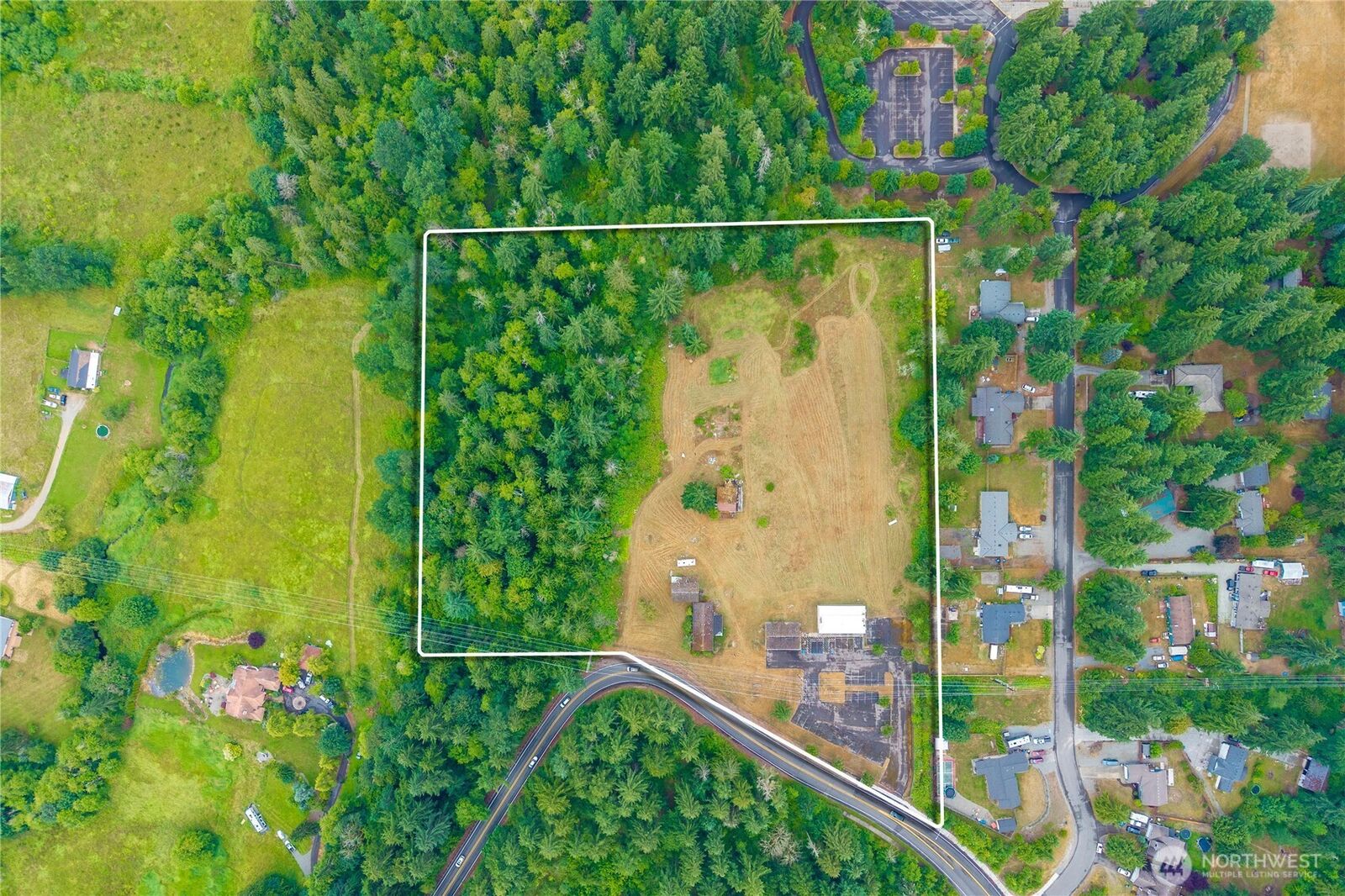 Property Photo:  18707  Rhodes Lake Road E  WA 98391 