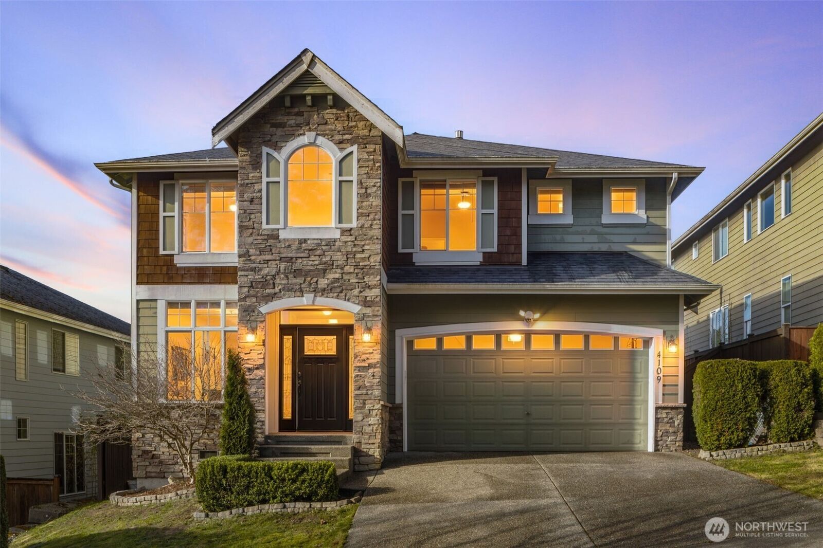 Property Photo: 4109 223rd Place SE WA 98021