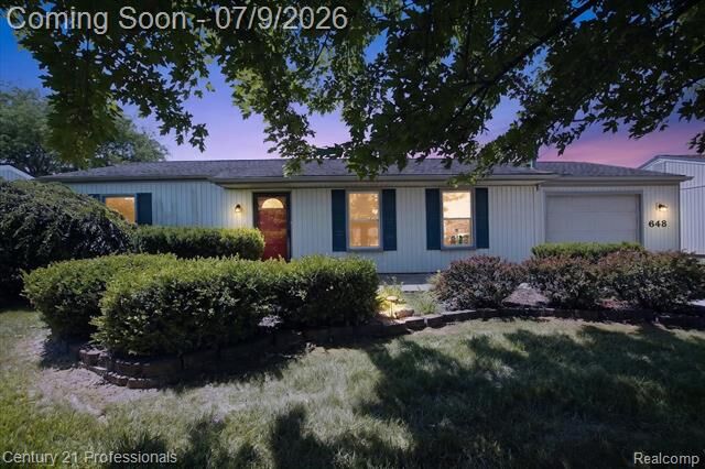 Property Photo:  648 Newport Road  MI 48117 