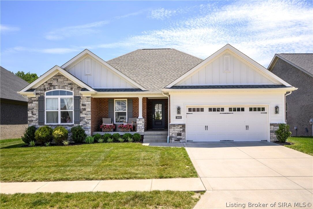 Property Photo:  3003 Bridlewood Lane Lot #130  IN 47150 