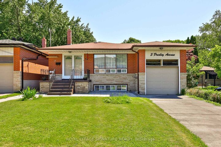 Property Photo: 3 Presley Avenue ON M1L 3P4