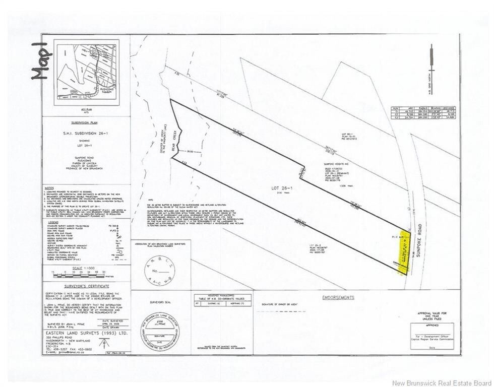 Property Photo:  Lot 25-1 Sunpoke Road  NB E3B 8Y3 