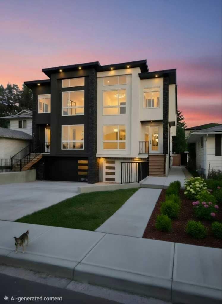 Property Photo: 417 37 Avenue NW AB T2K 0C6