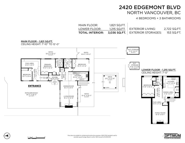 Property Photo: 2420 Edgemont Boulevard BC V7P 2L1
