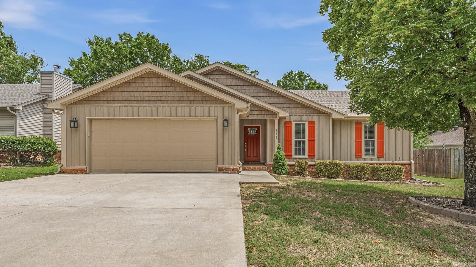 Property Photo:  4104 Jessica Lane  AR 72405 