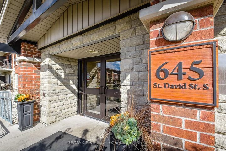 Property Photo: 645 St David Street S 302 ON N1M 0A9