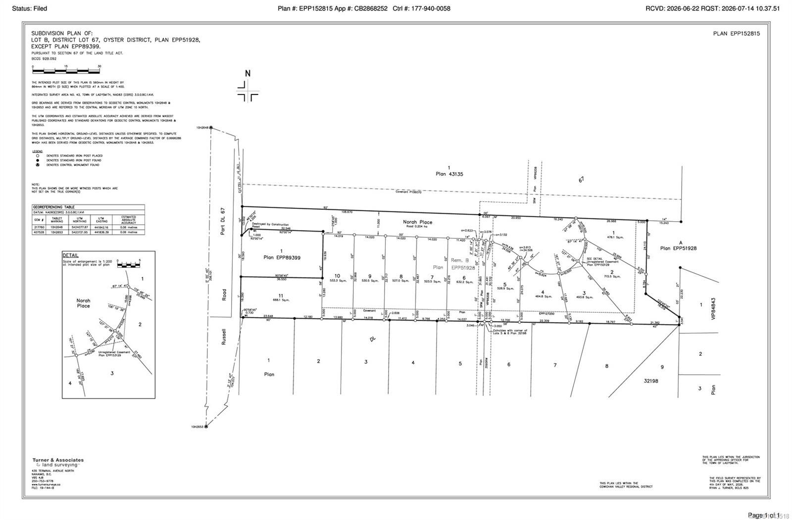 Property Photo:  10 Norah Pl Lot  BC V9G 1W4 