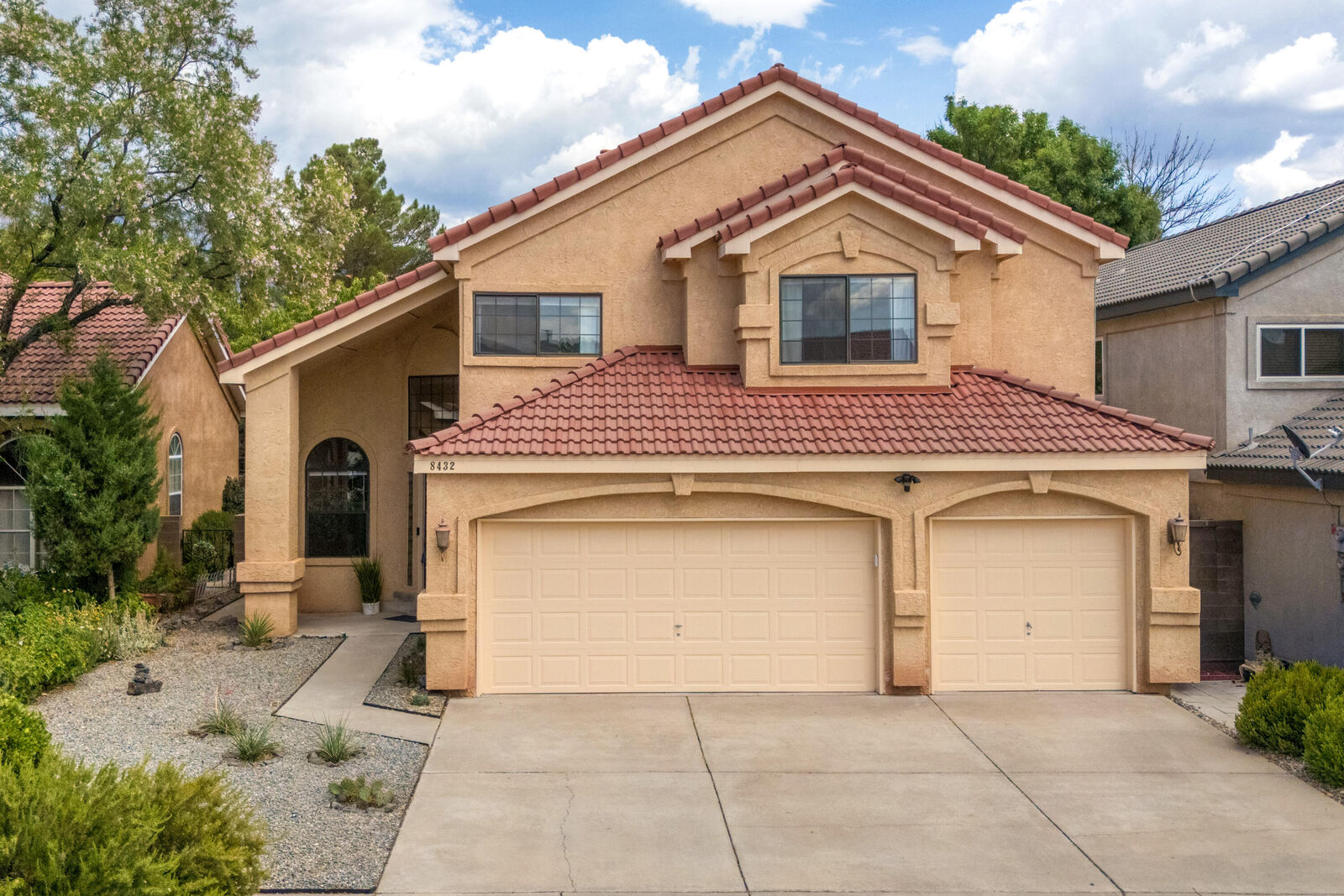 Property Photo: 8432 Manuel Cia Place NE NM 87122