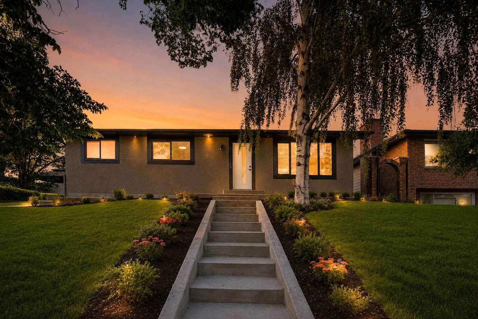 Property Photo:  244 Huntridge Road NE  AB T2K 4B6 