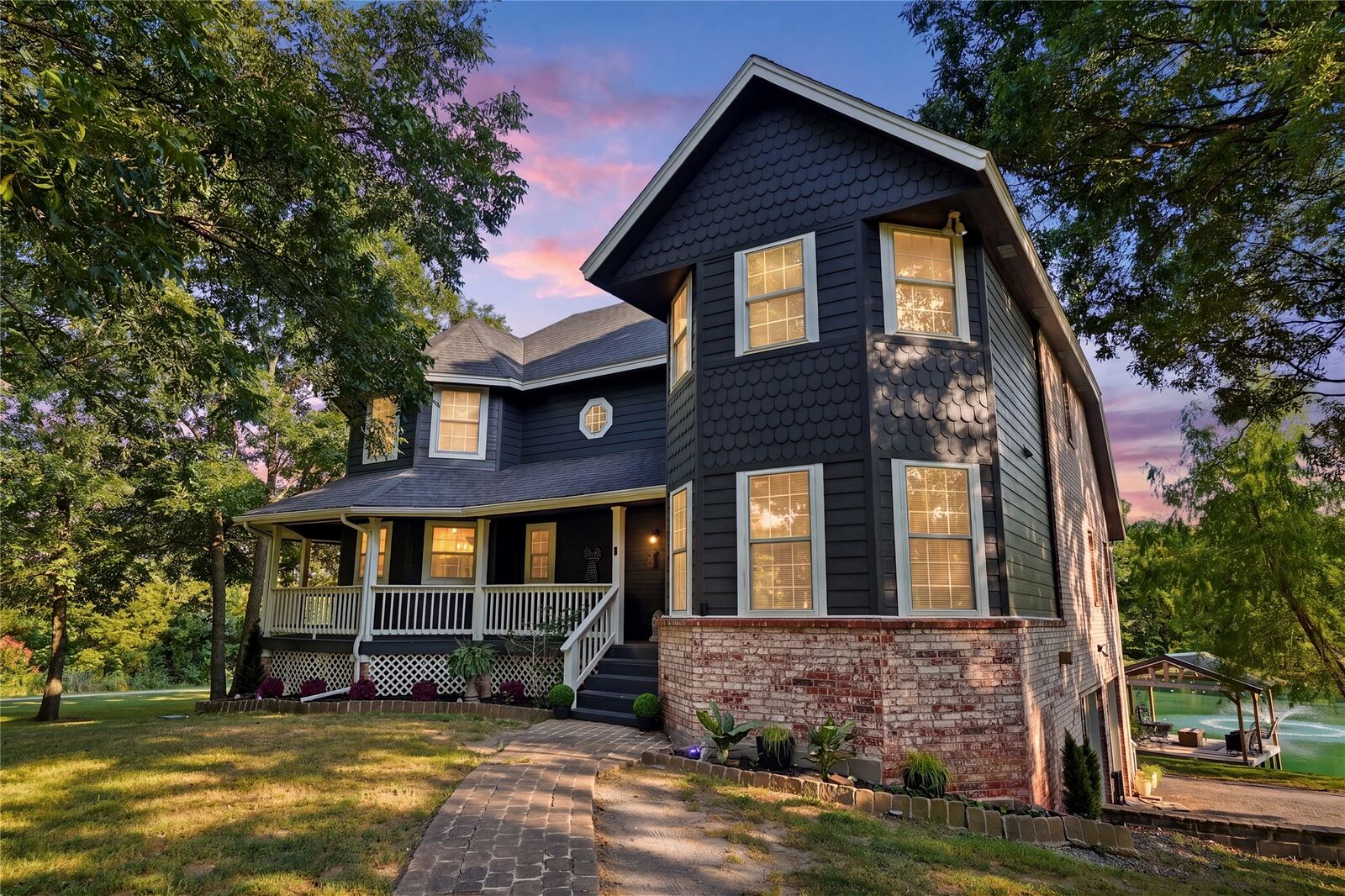 Property Photo:  1408 W Deer Run Road N  OK 74434 