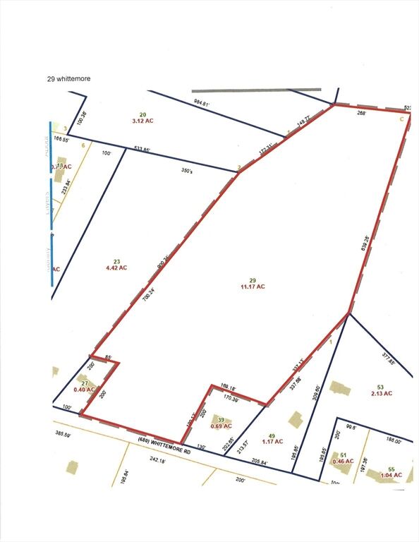 Property Photo: 29 Whittemore Rd MA 01566