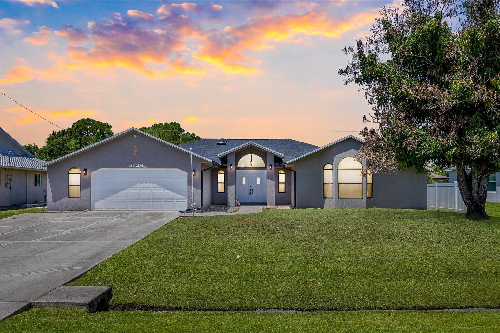 Property Photo: 2126 SW Trenton Lane FL 34984