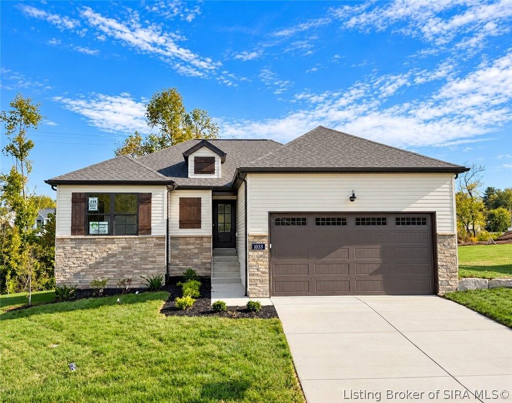 Property Photo:  1033 Dunbarton Way Lot 216  IN 47122 