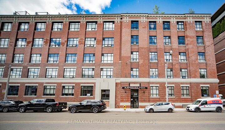 Property Photo: 68 Broadview Avenue 523 ON M4M 2E6