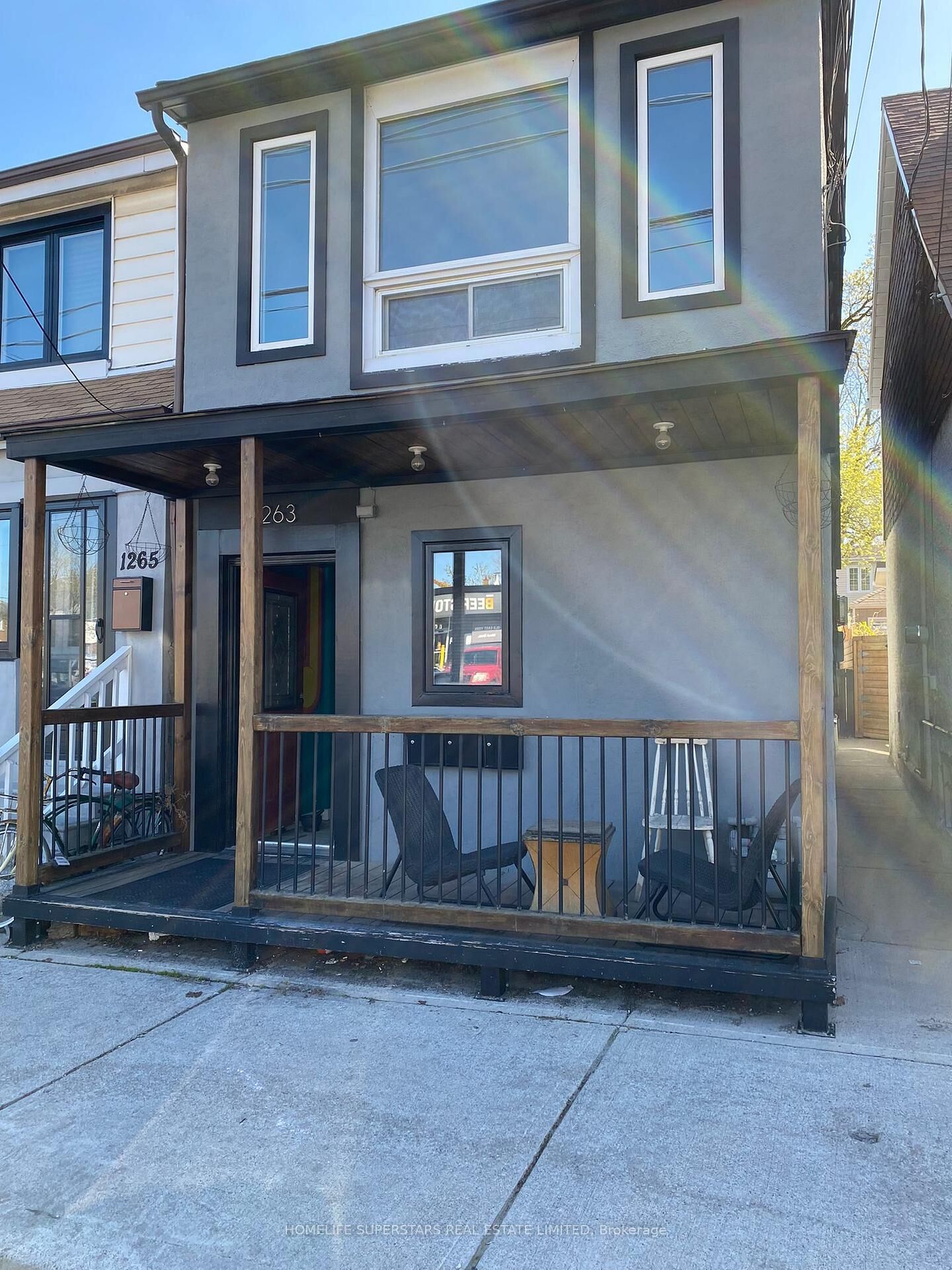 Property Photo: 1263 Woodbine Avenue Upper ON M4C 4E5