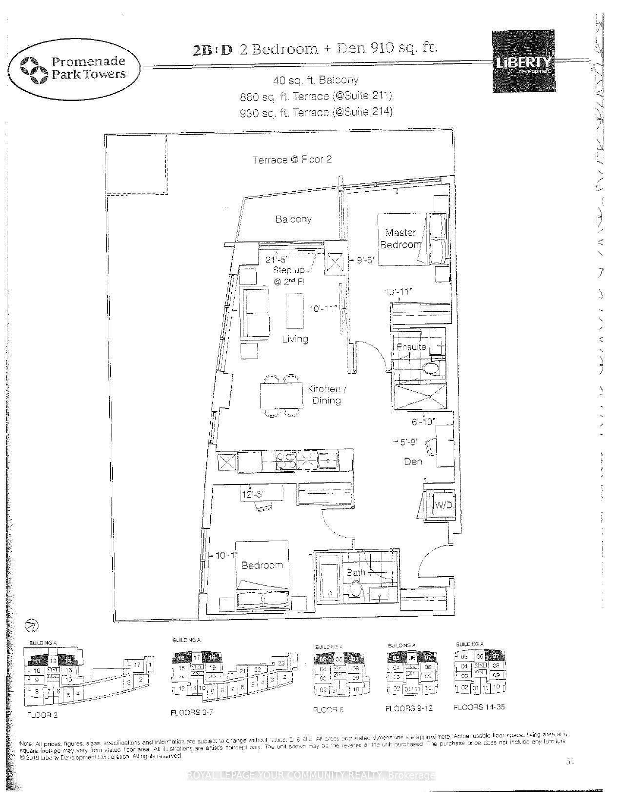 Property Photo:  30 Upper Mall Way 1707  ON L4J 0L7 