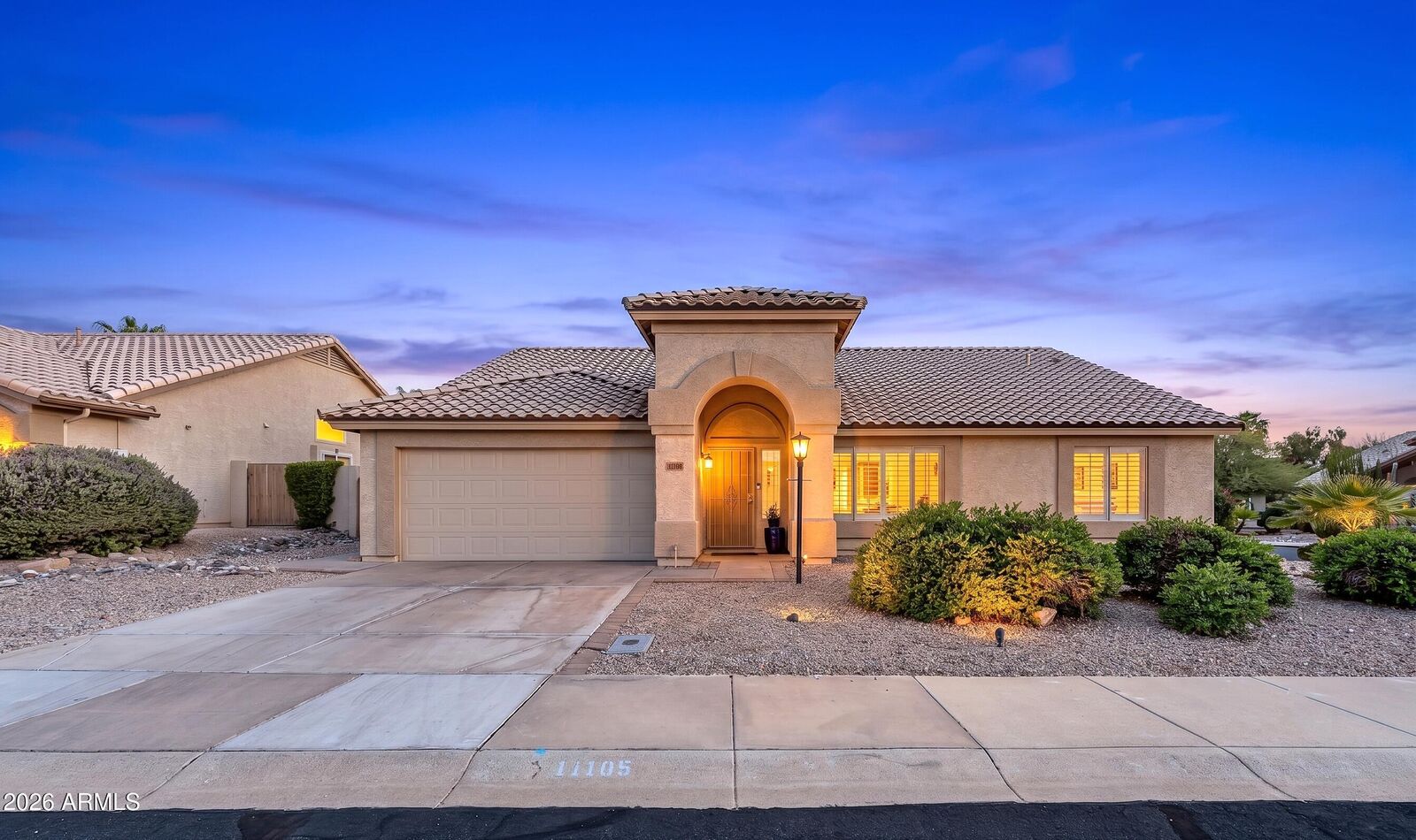 Property Photo:  11105 E Poinsettia Drive  AZ 85259 