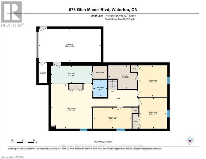 Property Photo:  573 Glen Manor Boulevard B  ON N2L 4T7 