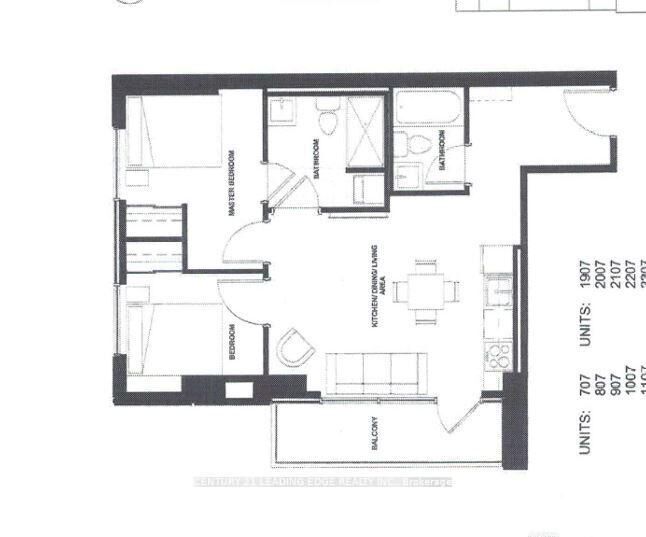 Property Photo:  60 Frederick Street 2507  ON N2H 0C7 