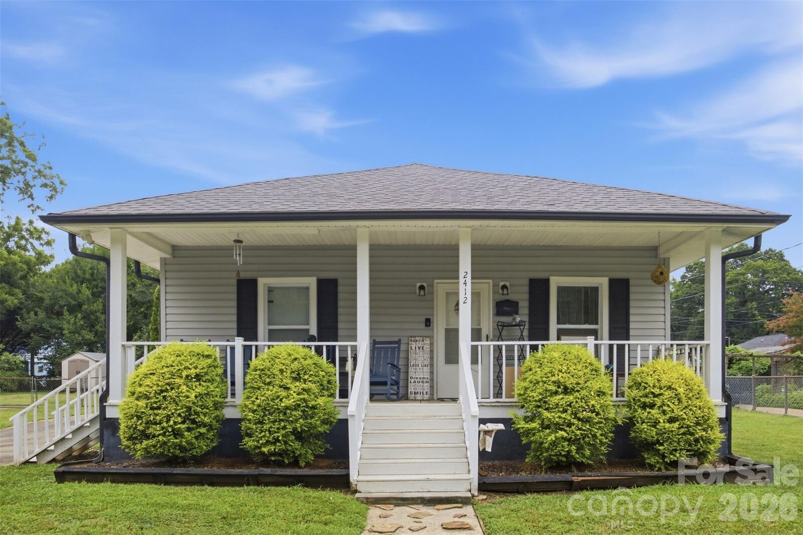 Property Photo:  2412 Jackson Street  NC 28012 