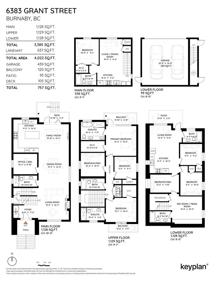 Property Photo: 6383 Grant Street BC V5B 2K7