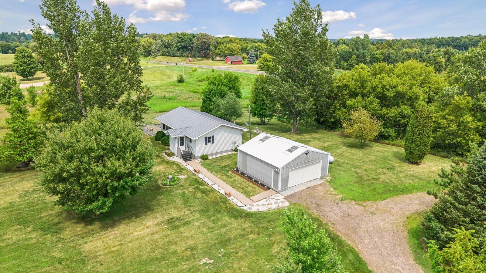 Property Photo:  13422 County Line Road  WI 54840 