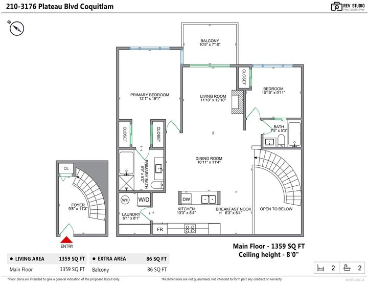 Property Photo: 3176 Plateau Boulevard 210 BC V3E 3J2