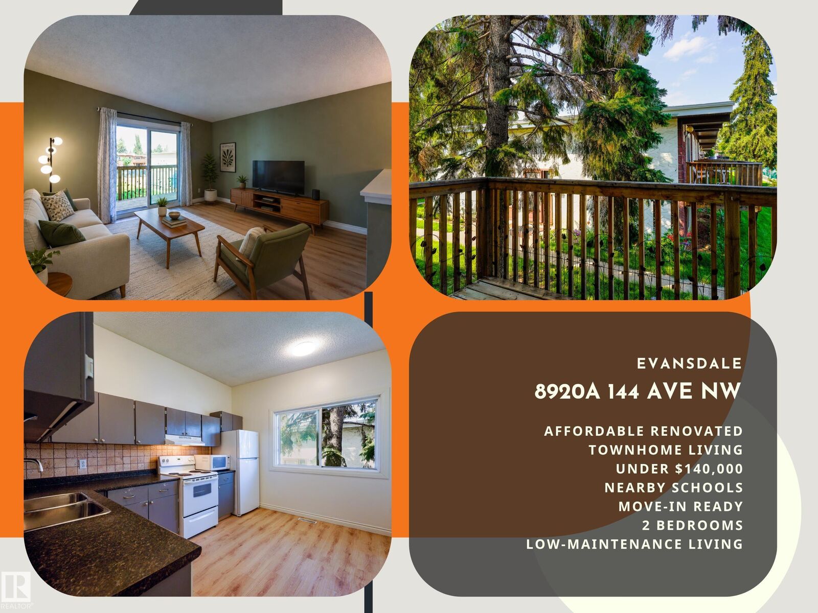 Property Photo:  8920A 144 Avenue NW  AB T5E 5V4 