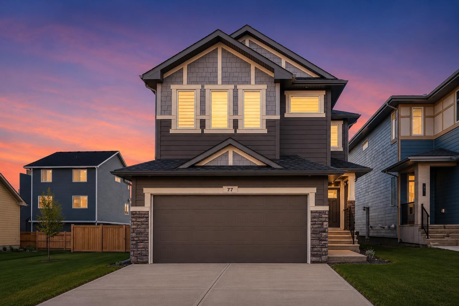 Property Photo: 77 Versant Point SW AB T2Z 0Z5