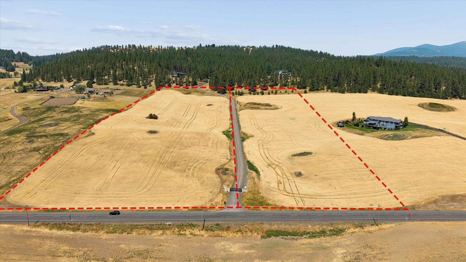 Property Photo:  104xx E Mt Spokane Park Dr  WA 99021 
