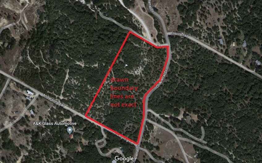Property Photo:  Lot 29 Anderson Trail  TX 78641 